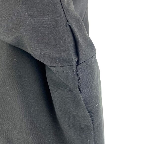 American Stitch Men's Black Reflective Long Bomber Jacket XL - Picture 3 of 14